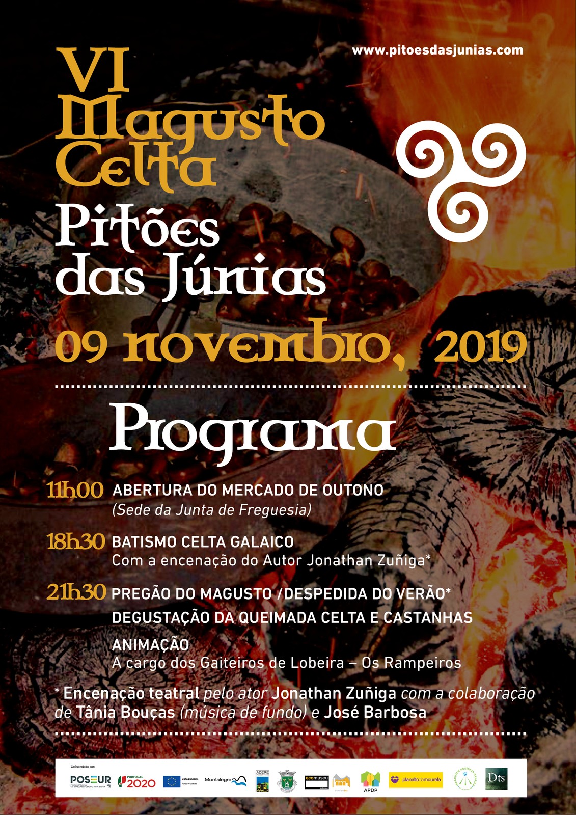 Pitoes das junias   vi magusto celta  9 novembro 2019 