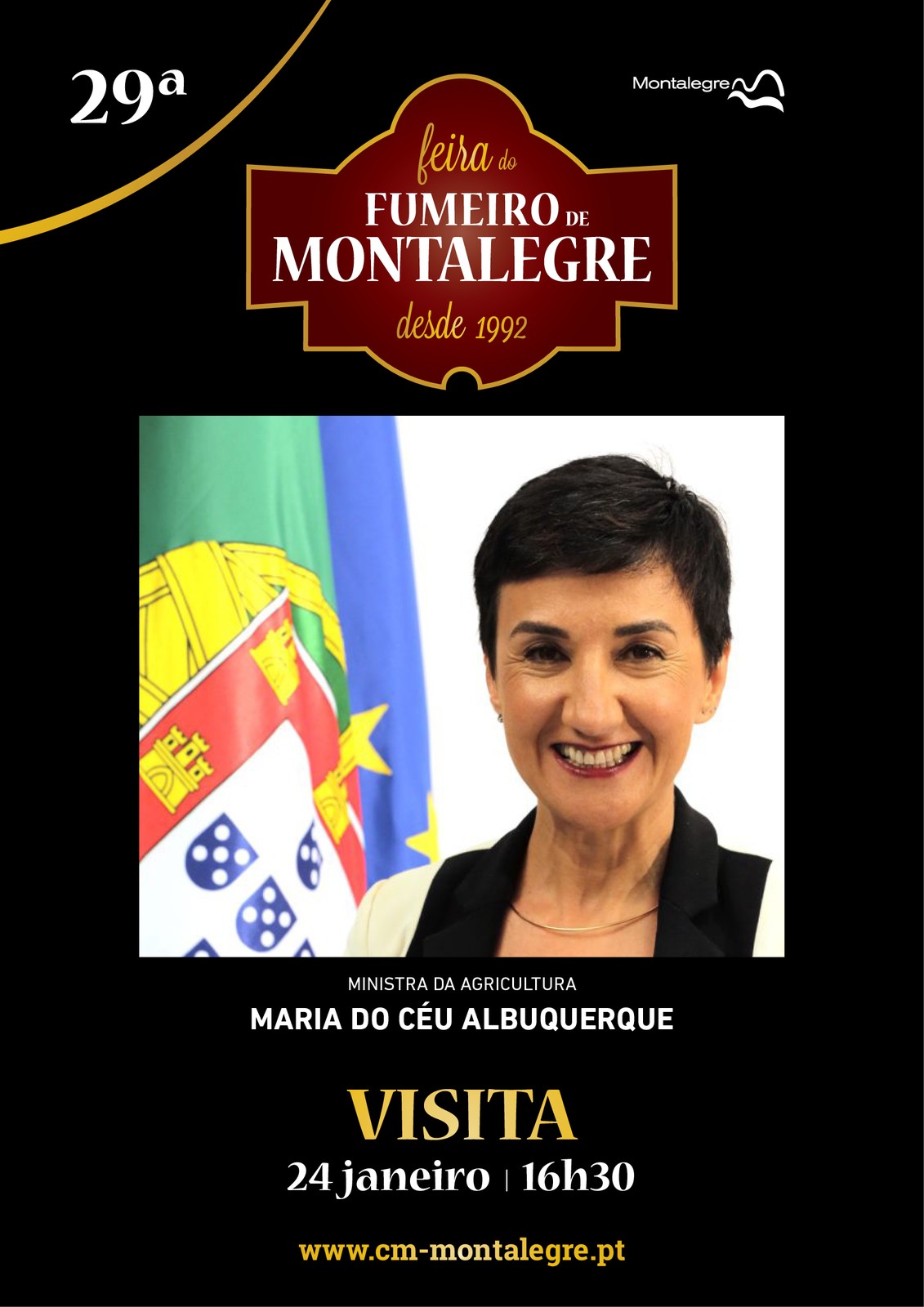 Montalegre   xxix feira do fumeiro  23 a 26 janeiro    ministra da agricultura