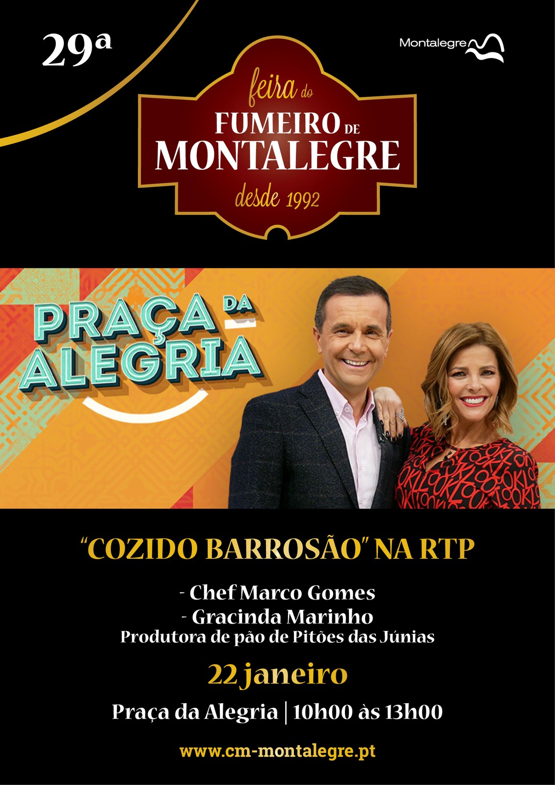 Montalegre   xxix feira do fumeiro  23 a 26 janeiro    rtp  praca da alegria  web