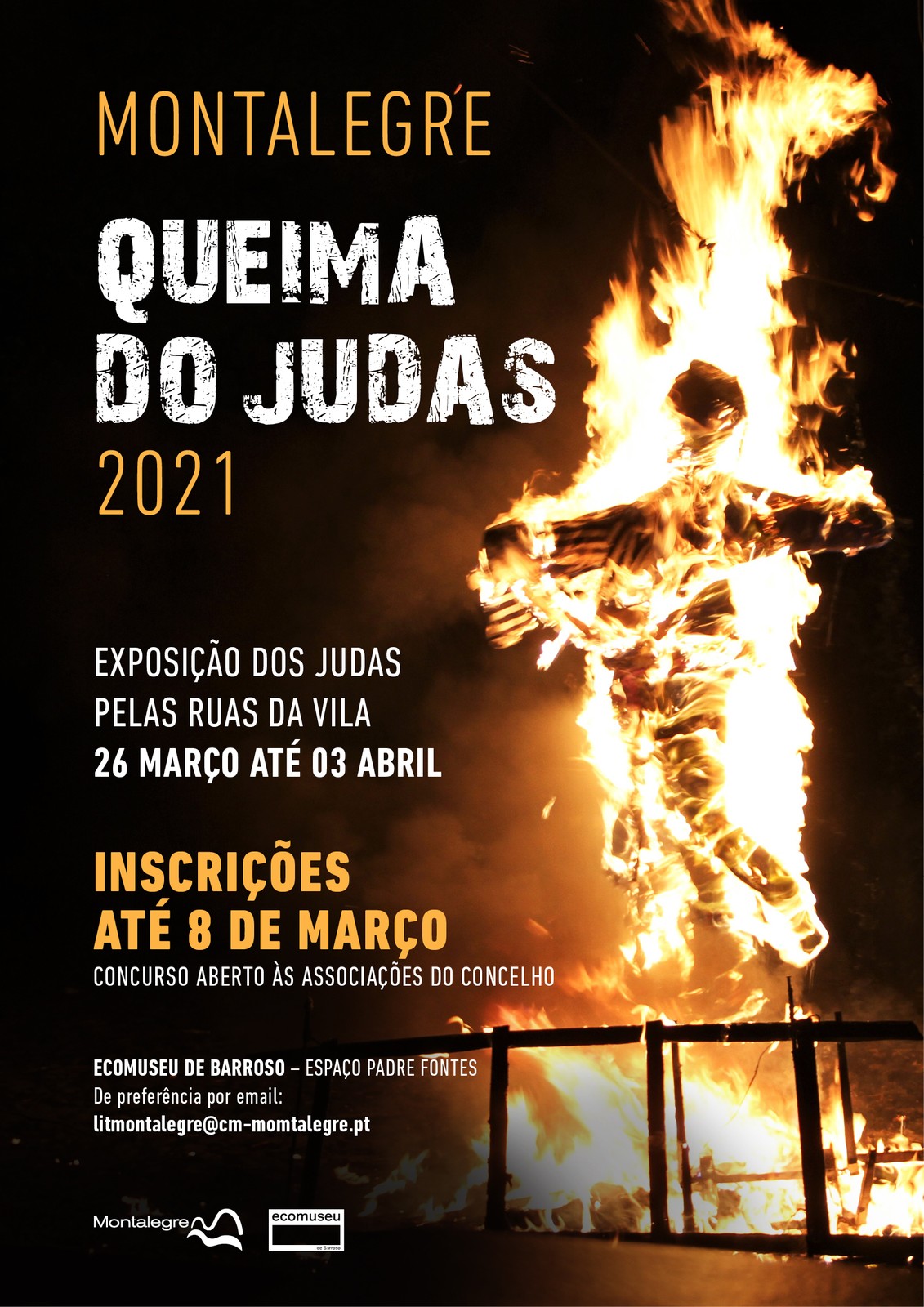 Montalegre   queima do judas 2021  cartaz  oficial