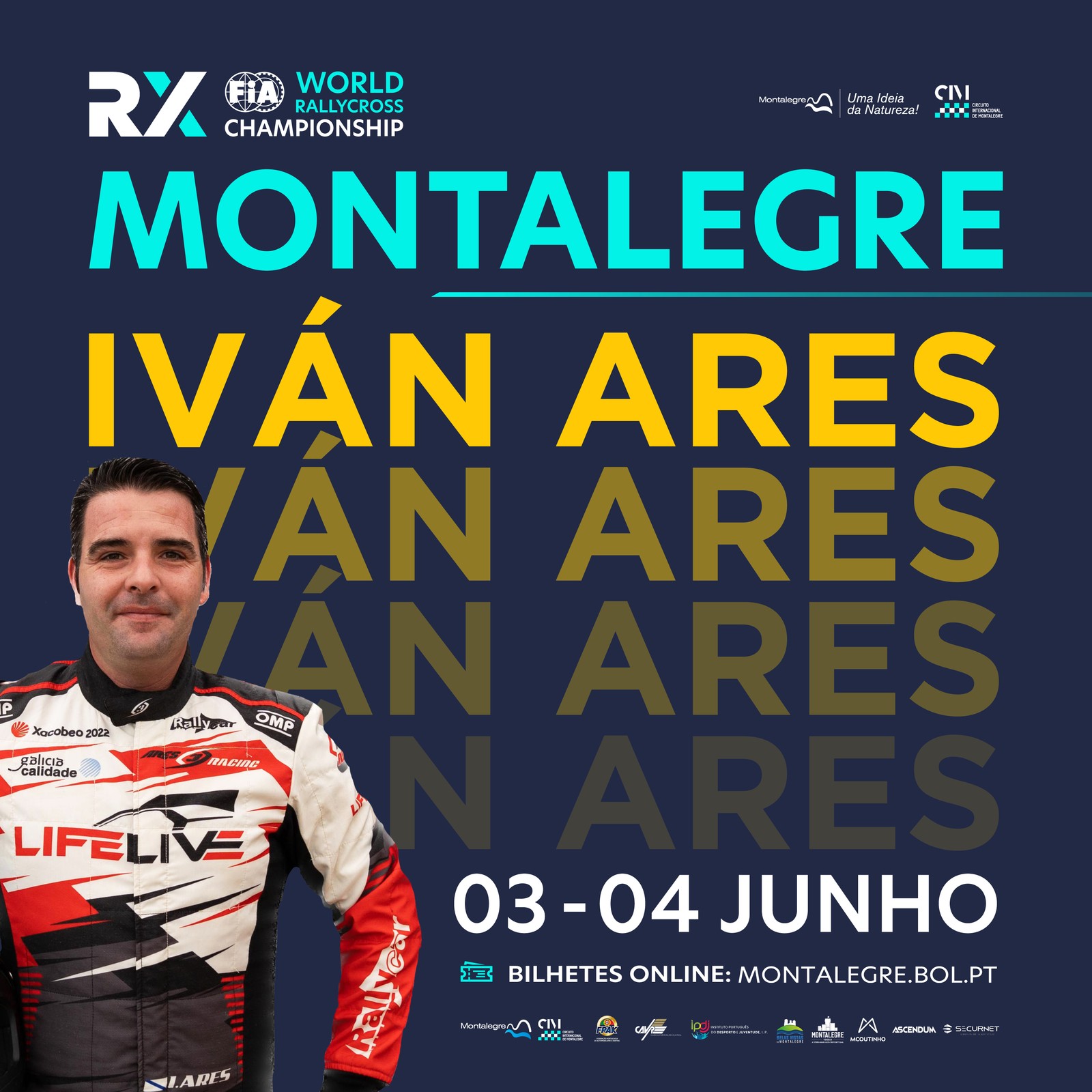 REALIZADO] Bilhetes FIA World Rallycross Championship / Portugal /  Montalegre 2023 - Pista Automóvel de Montalegre