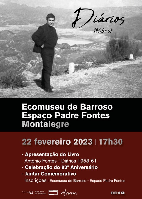 Padre fontes livro diarios 1958 a 1961 cartaz 1 600 839