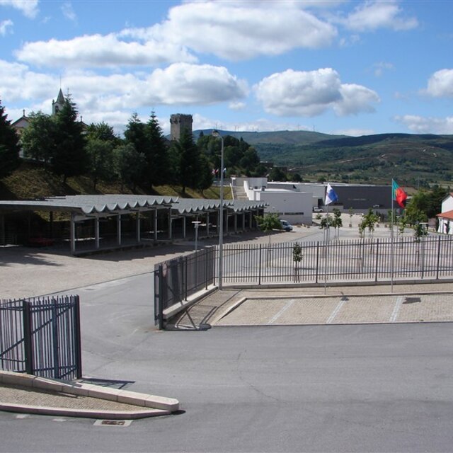 Aspecto exterior do parque de exposições e feiras de montalegre