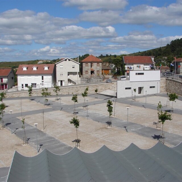 Aspecto exterior do parque de exposições e feiras de montalegre