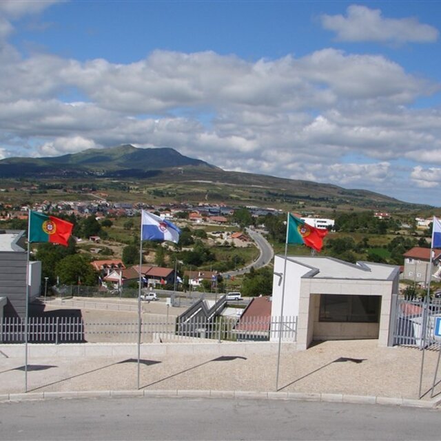 Aspecto exterior do parque de exposições e feiras de montalegre