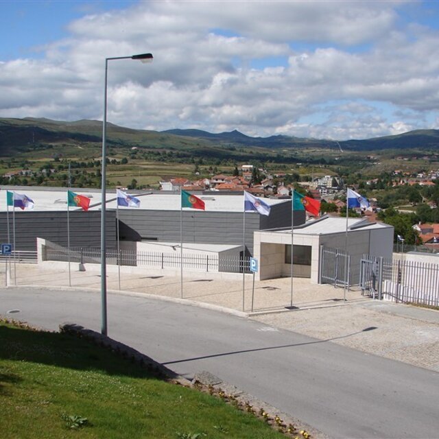 Aspecto exterior do parque de exposições e feiras de montalegre