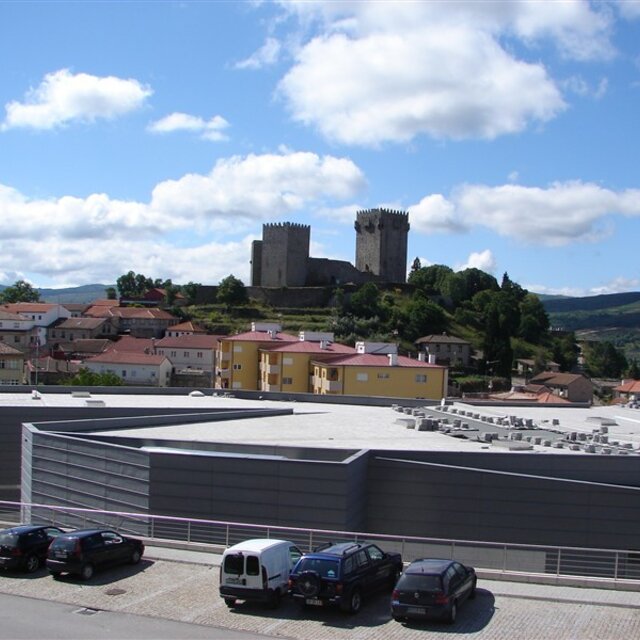 Aspecto exterior do parque de exposições e feiras de montalegre