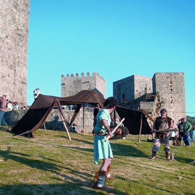 Festa celta no castelo de montalegre