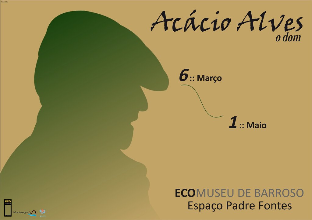 Exposição de Acácio Alves no Ecomuseu