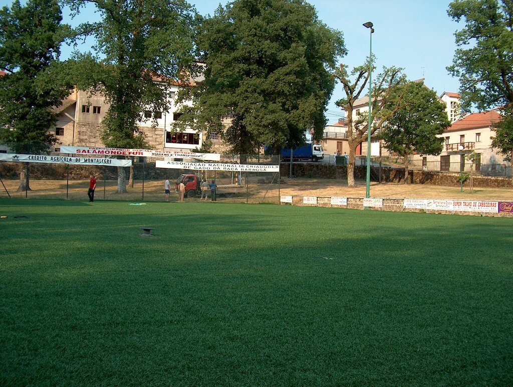 Ringue do Parque de Lazer do Torrão da Veiga (Salto) com relva sintética