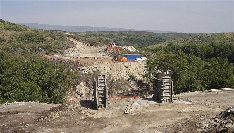 Obras na "Ponte da Assureira"