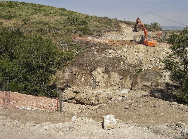 Obras na "Ponte da Assureira"