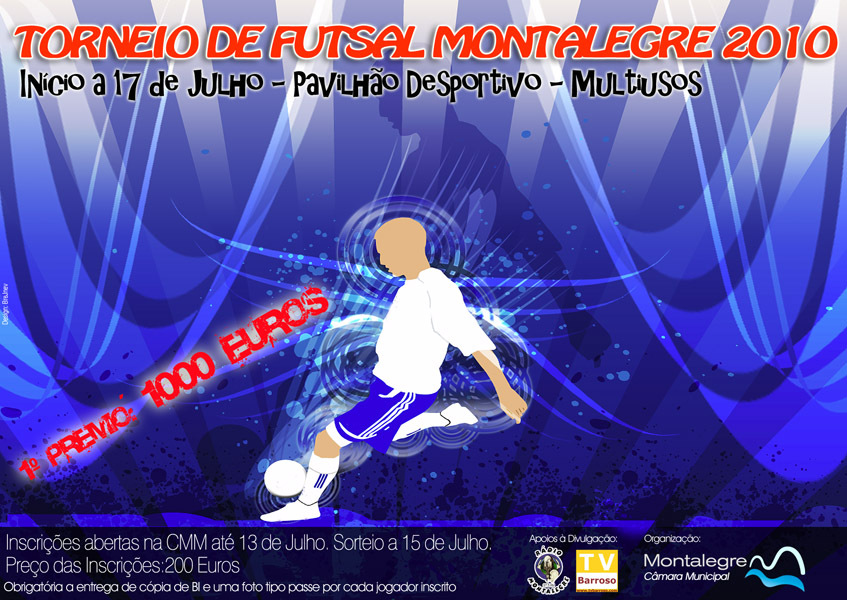 V Torneio de Futsal - Montalegre 2010 (SORTEIO)