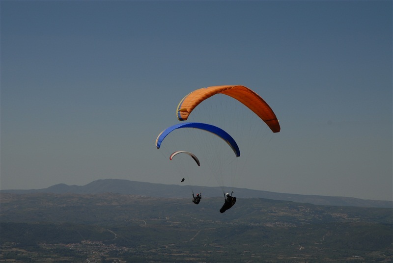 Parapente de alto nível no Larouco