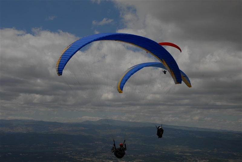 Parapente de alto nível no Larouco