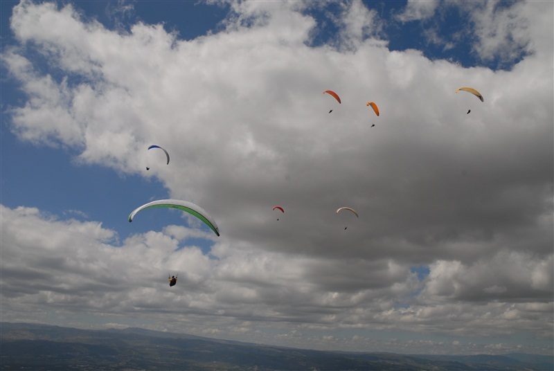 Parapente de alto nível no Larouco