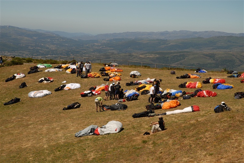 Parapente de alto nível no Larouco