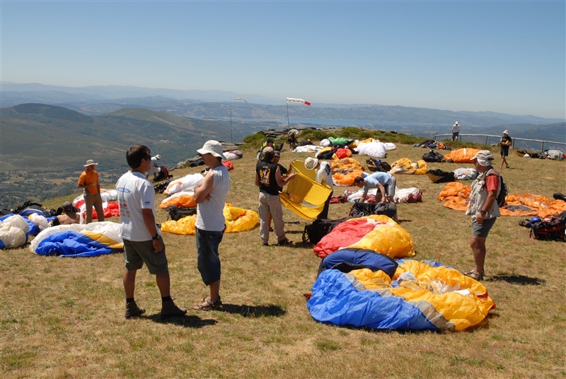 Parapente de alto nível no Larouco