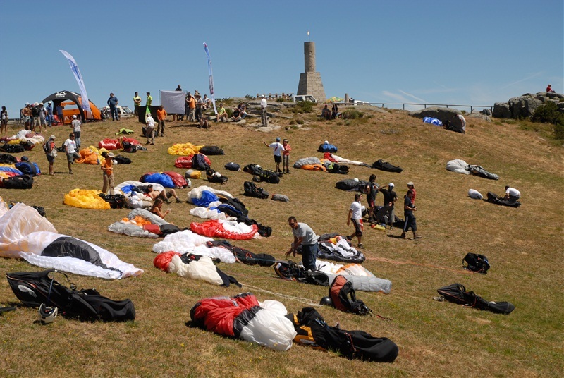 Parapente de alto nível no Larouco