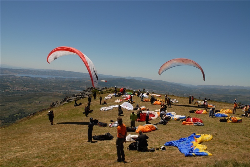 Parapente de alto nível no Larouco