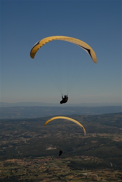 Parapente de alto nível no Larouco