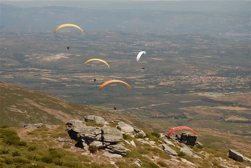 Parapente de alto nível no Larouco