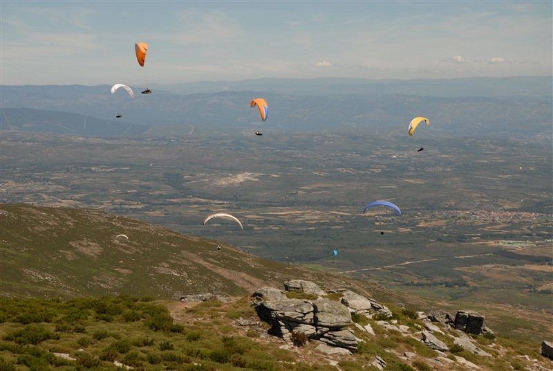 Parapente de alto nível no Larouco