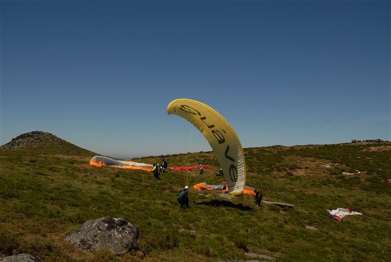 Parapente de alto nível no Larouco