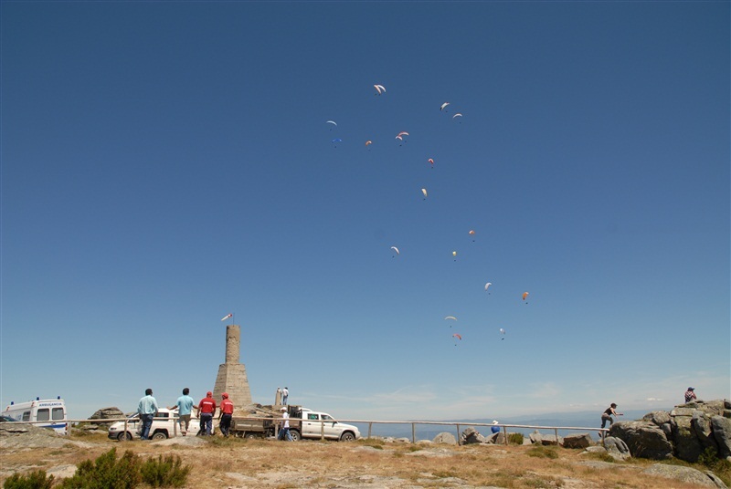 Parapente de alto nível no Larouco