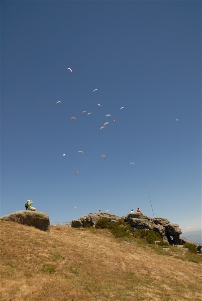 Parapente de alto nível no Larouco