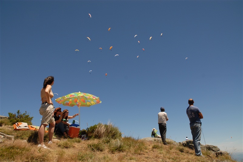 Parapente de alto nível no Larouco