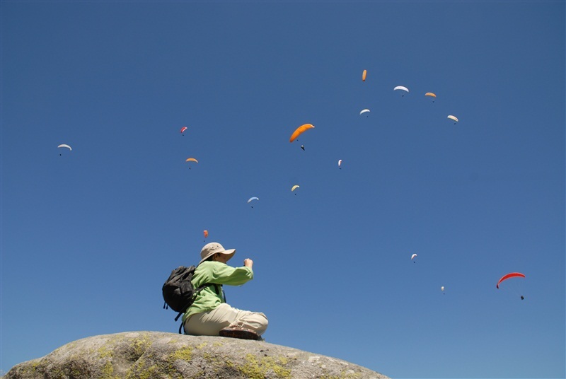 Parapente de alto nível no Larouco