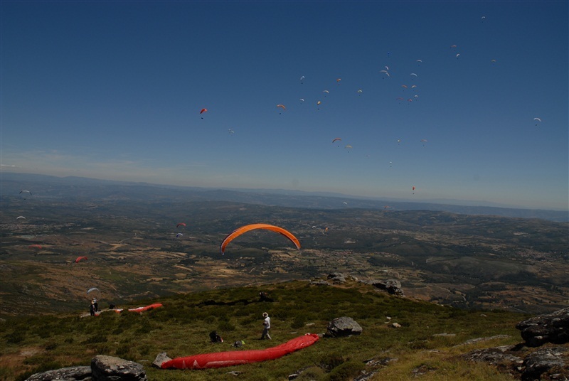 Parapente de alto nível no Larouco