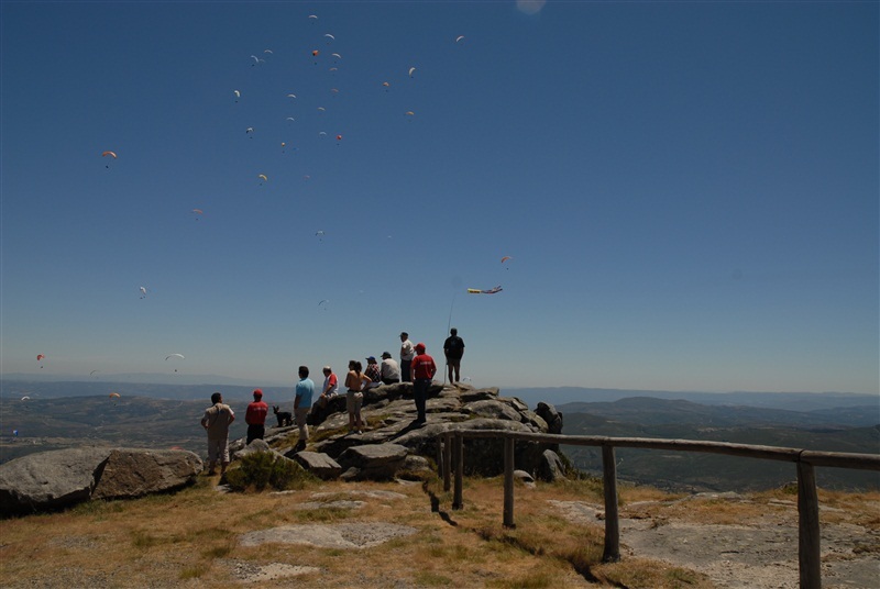 Parapente de alto nível no Larouco