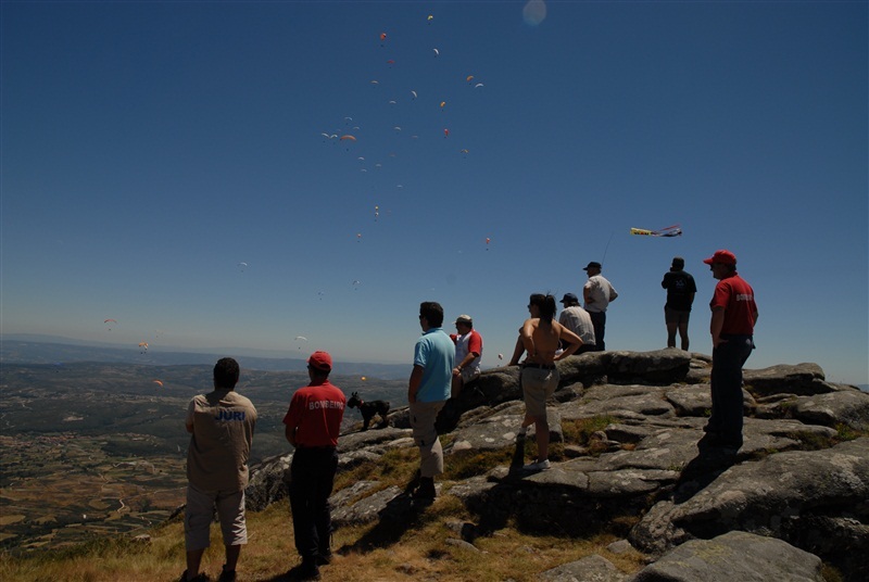 Parapente de alto nível no Larouco