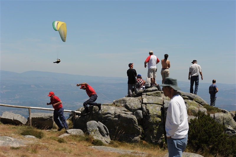 Parapente de alto nível no Larouco