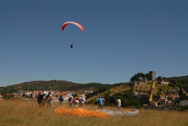 Parapente de alto nível no Larouco