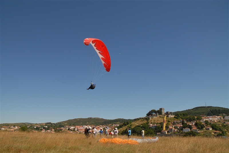 Parapente de alto nível no Larouco