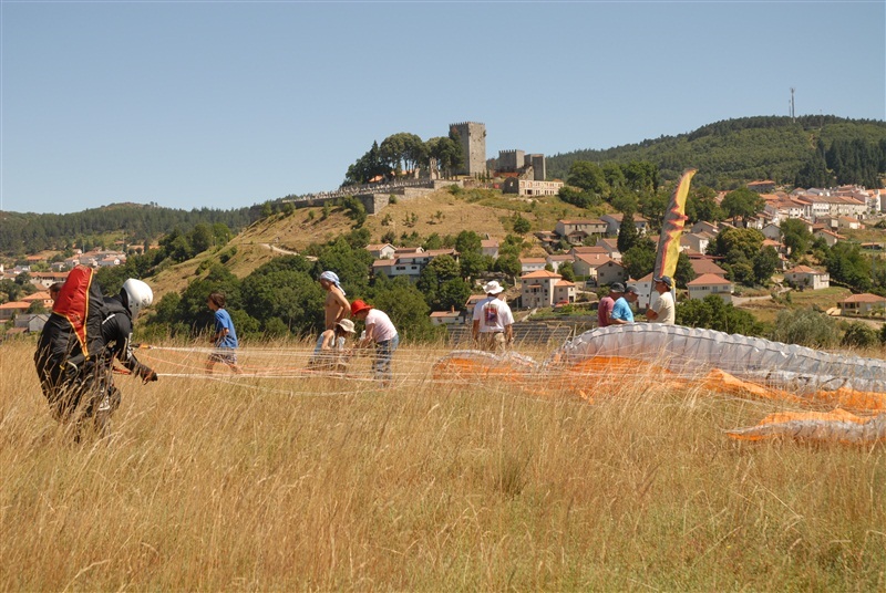 Parapente de alto nível no Larouco