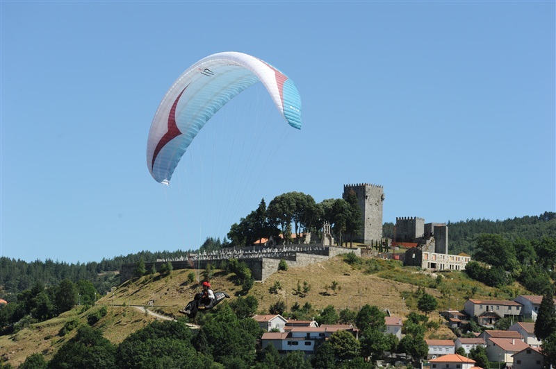 Parapente de alto nível no Larouco