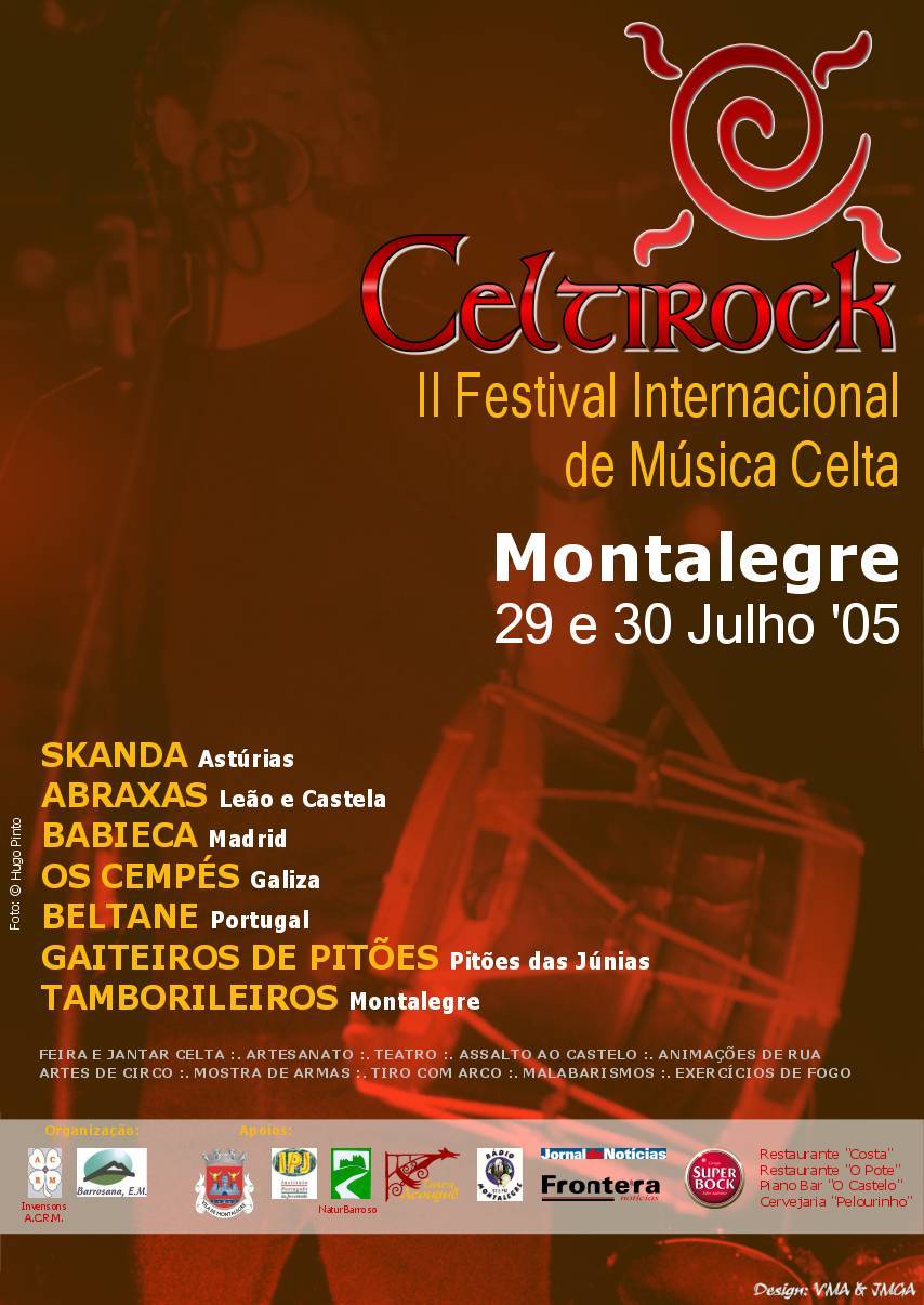 II Festival Celtirock e I Feira Celta em Montalegre ao longo deste fim de semana