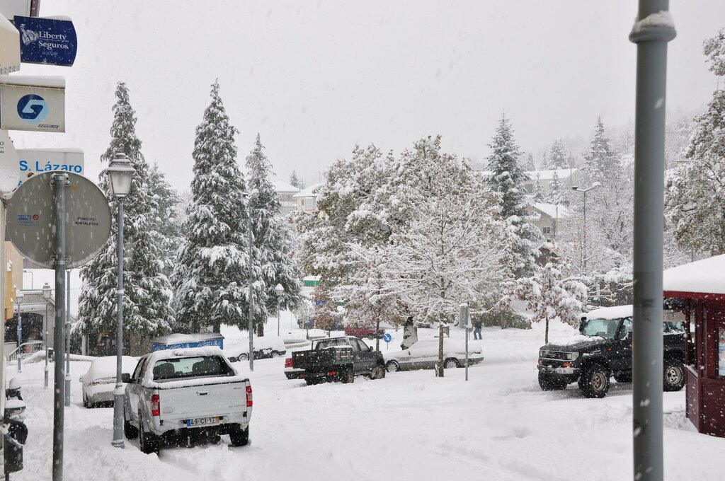 Neve em Montalegre (novas fotos)