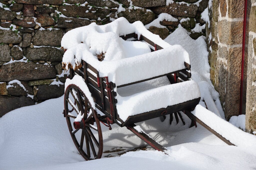 Neve em Montalegre (novas fotos)