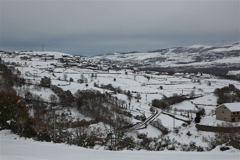 Neve em Montalegre (novas fotos)
