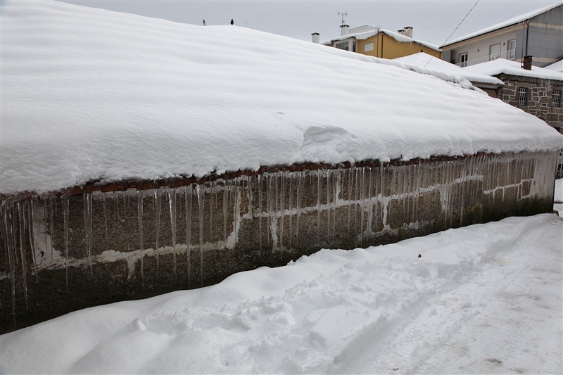 Neve em Montalegre (novas fotos)