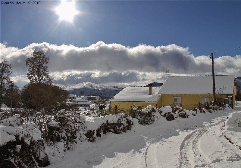 Neve em Montalegre (novas fotos)