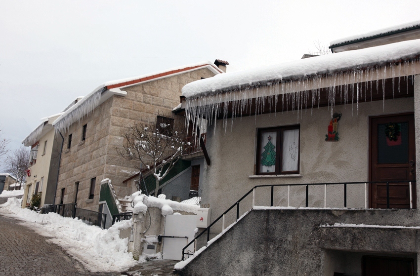 Neve em Montalegre (novas fotos)