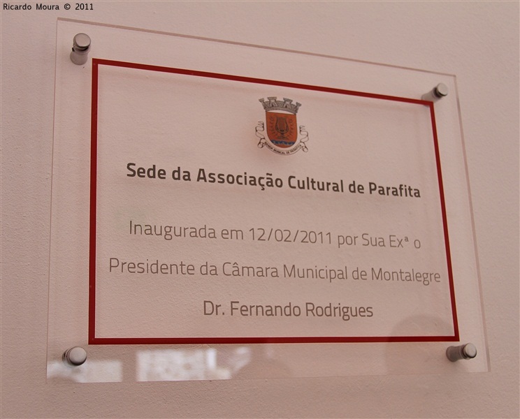 Sede da Banda de Parafita inaugurada