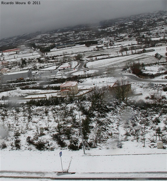 Montalegre com neve