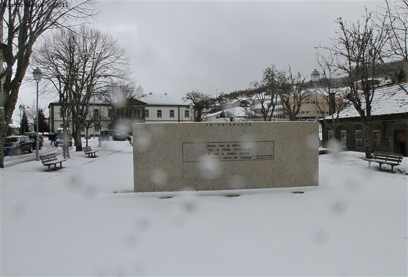 Montalegre com neve